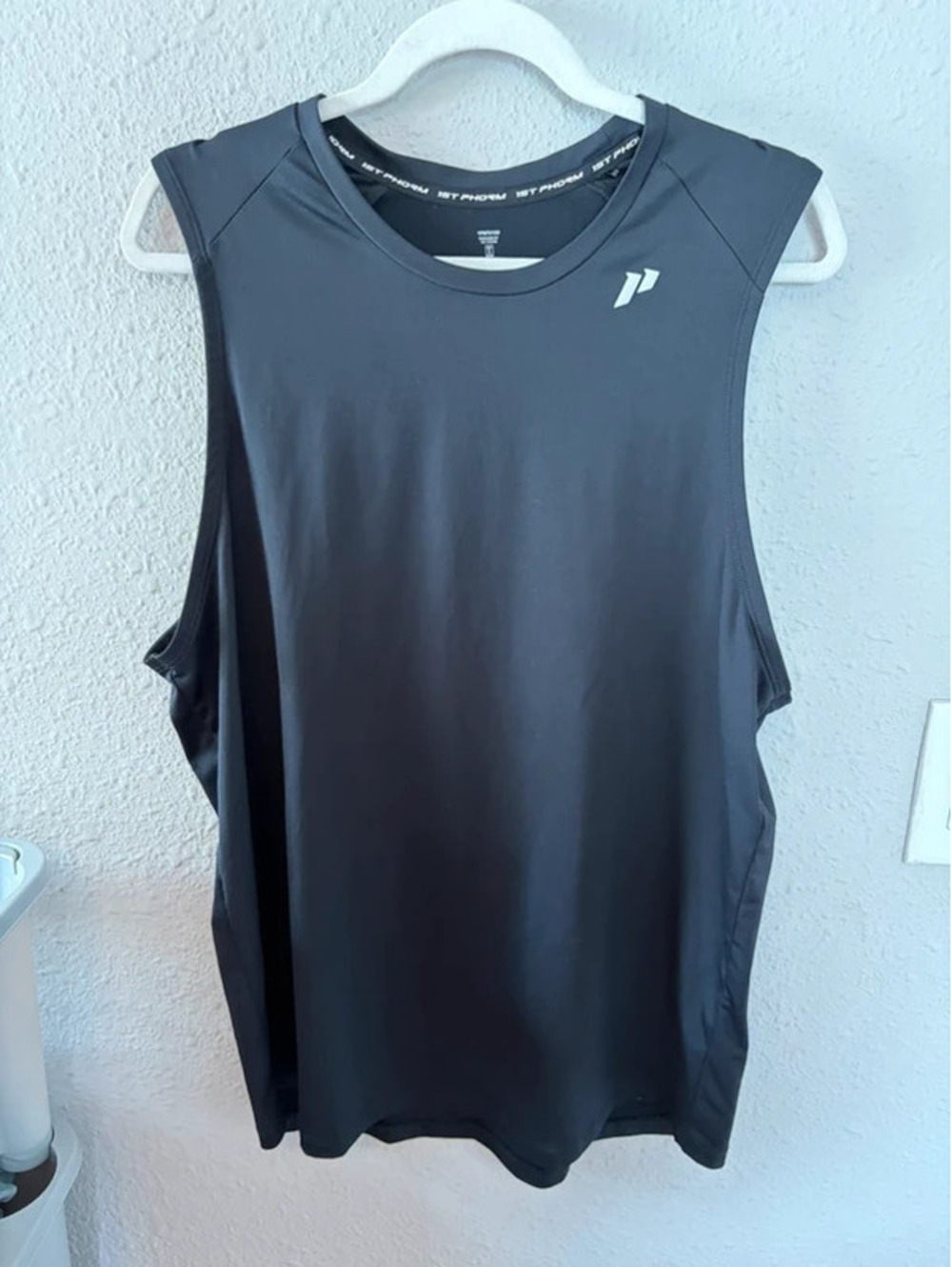 Men's 1st Phorm Black Tank size XL